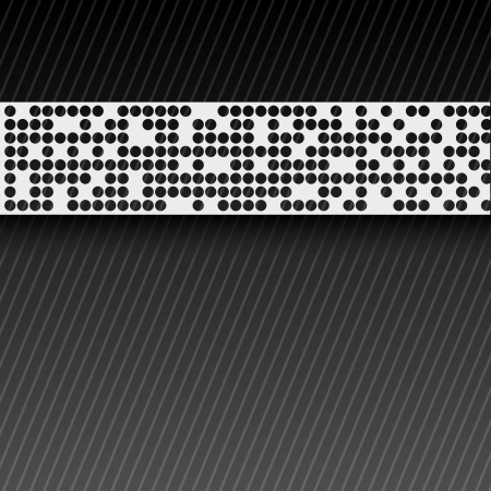 bstract perforated paper tape のイラスト素材