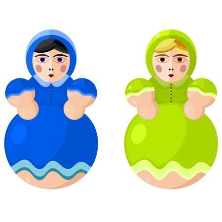 Russian national toy. のイラスト素材