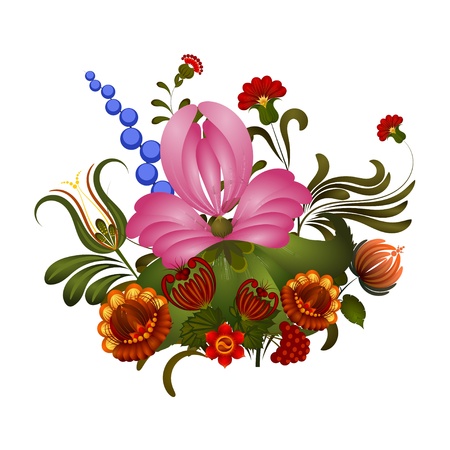 Petrikov paintingのイラスト素材