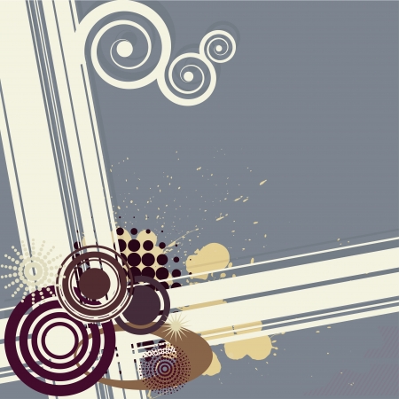 Retro background.のイラスト素材
