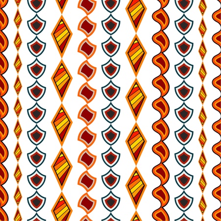Seamless texture with abstract elementsのイラスト素材