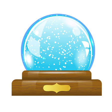 Snow globe のイラスト素材
