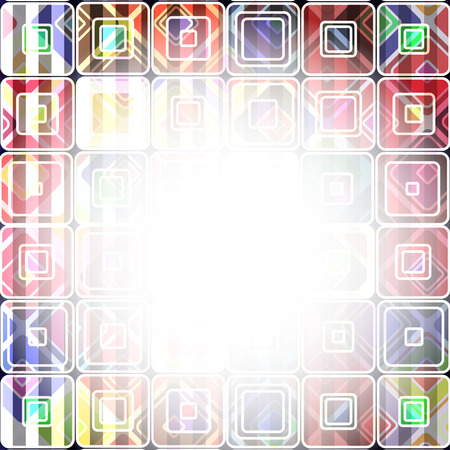 Color Background with squares. Vector illustrationのイラスト素材