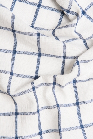 Backdrop canvas of seamless empty cotton fabric
