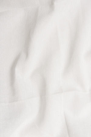 Backdrop canvas of seamless empty cotton fabricの写真素材