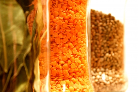 Healthy Food In The Glass Jarsの写真素材