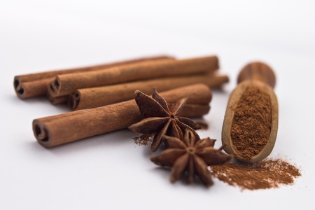 Cinnamon in small shovel