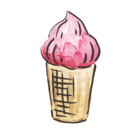 watercolor travel setの写真素材
