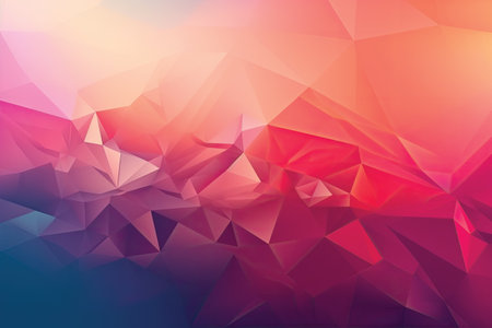 Abstract multicolor polygonal background, Creative Design Templatesの素材