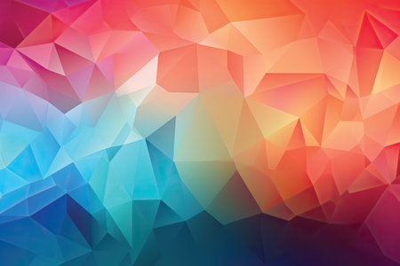 Abstract polygonal background. Triangular design for your business.の素材