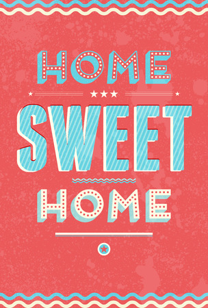 Vintage typography vector illustration with grunge effects. Can be used as a poster or postcard.のイラスト素材