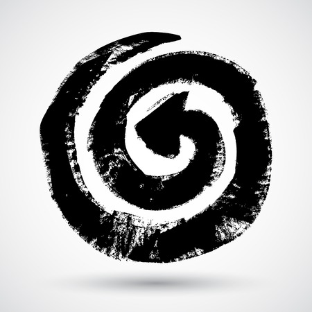 Grunge arrowのイラスト素材