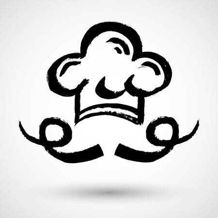 Grunge cookのイラスト素材