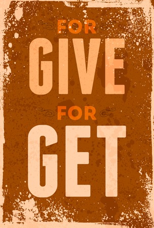 Vintage typography vector illustration with grunge effects. Can be used as a poster or postcard.のイラスト素材