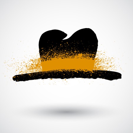 Grunge hatのイラスト素材