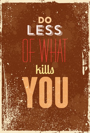 Typography illustration with grunge effectsのイラスト素材