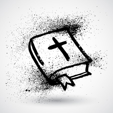 Bible Grunge styleのイラスト素材