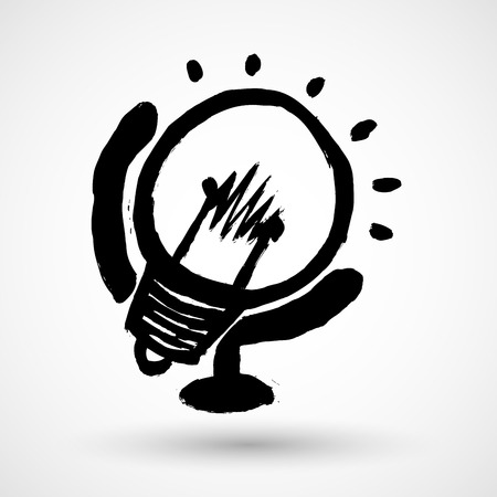 Creative bulb abstract vector logo design and globe sign. Corporate business industrial creative logotype symbol.Vector illustrationのイラスト素材