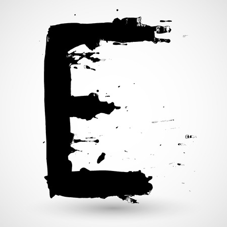 Grunge Alphabet vector set for your designのイラスト素材