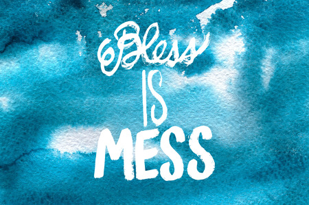 Calligraphy inspiration graphic design typography element. Hand written calligraphy style postcard. Cute simple vector letering. Hand written sign. Decoration element on abstract colorful watercolor backgroundの写真素材