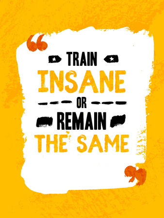 Gym Inspiring Creative Motivation Quote Template. Vector Typography Banner Design Concept On Grunge Texture Rough Backgroundのイラスト素材