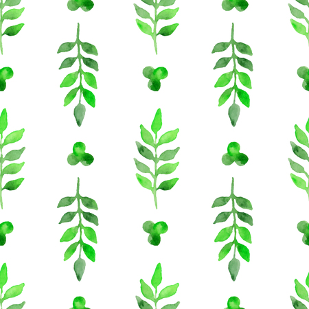 Watercolor seamless floral patternのイラスト素材