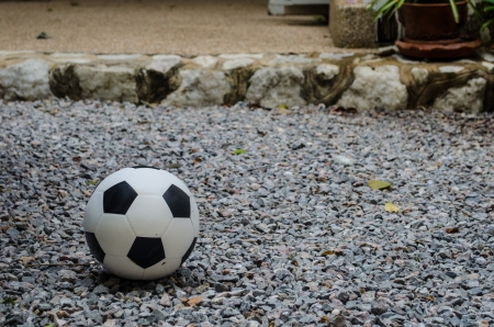 Single Footballの写真素材