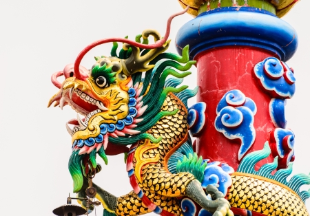The Dragon Statueの写真素材