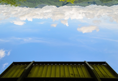 Upside Downの写真素材