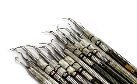 Many Dental Toolsの写真素材