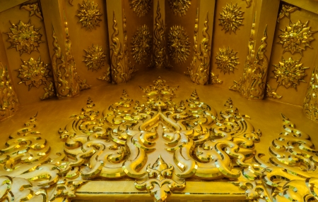 Wat Rong Khun, Chiang Rai Province, Thailand, Photo on January 07, 2014の写真素材