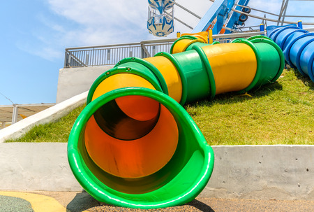 Ferris Wheel in The Santorini Park, Thailand Newest an Amusement and Shopping park at Cha-Am のeditorial素材