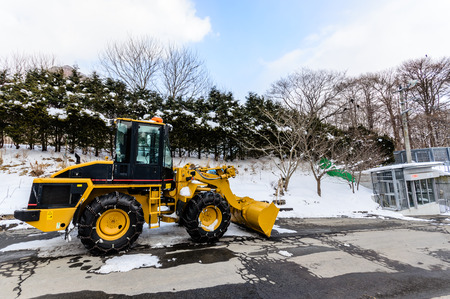 Snow Loaders in winter snow