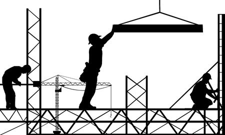 work site illustration