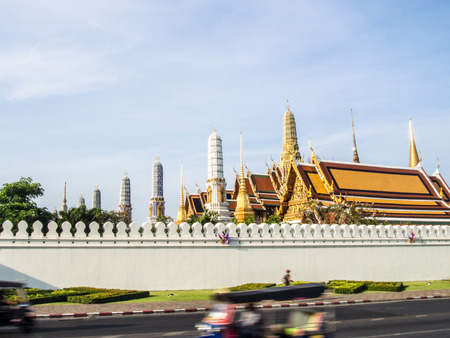 Temple of the Emerald Buddha  Wat Phra Kaewの写真素材