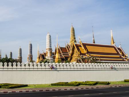 Temple of the Emerald Buddha  Wat Phra Kaewの写真素材