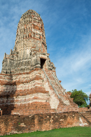 world heritage thai is the most purpose of tourism at Phra Nakon Si Ayutthaya Thailandの写真素材
