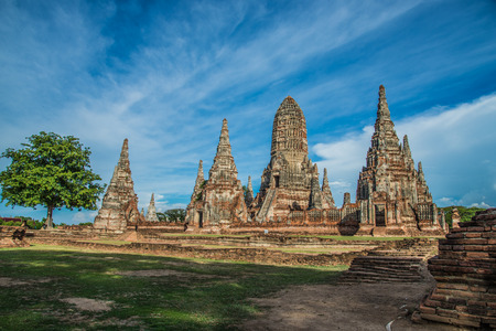 world heritage thai is the most purpose of tourism at Phra Nakon Si Ayutthaya Thailandの写真素材