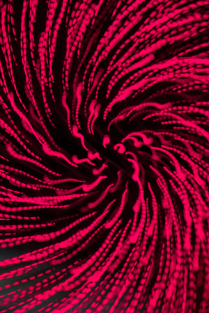 Abstract symbol idea, go to the future, Speed light bokeh