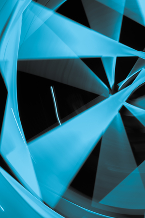 Abstract night speed motion photo effects, background, light,  blur, unique patterns.の写真素材