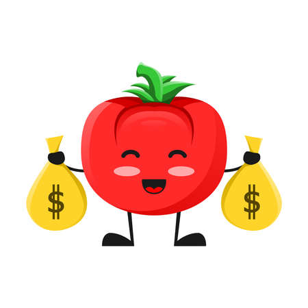 vector illustration of cute smartphone mascot or character holding white banner blank. cute smartphone Concept White Isolated. Flat Cartoon Style Suitable for Landing Page, Banner, Flyer, Sticker.のイラスト素材