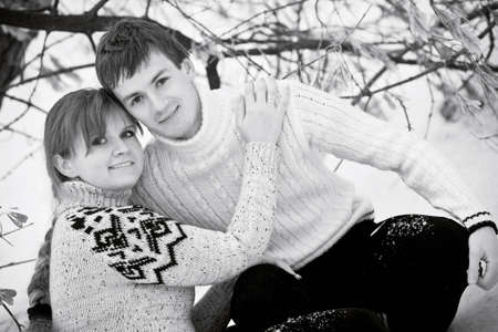 Couple in loveの写真素材