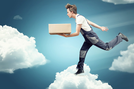 Parcel Serviceの写真素材