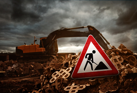 Construction Siteの写真素材