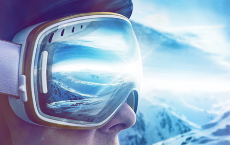 Winter Sports Enthusiastの写真素材