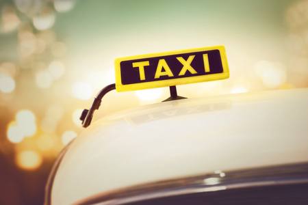 Taxiの写真素材