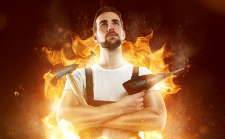 Craftsman Heroの写真素材