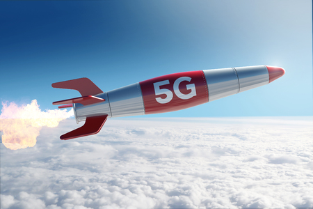 5G Rocketの写真素材