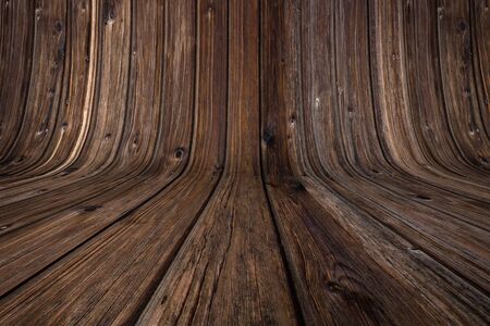 Bent wooden backgroundの写真素材