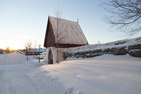 The entrance to the churchの写真素材
